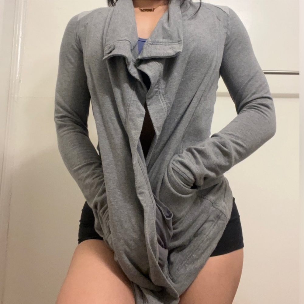 Lululemon Gray Cardigan size 2
